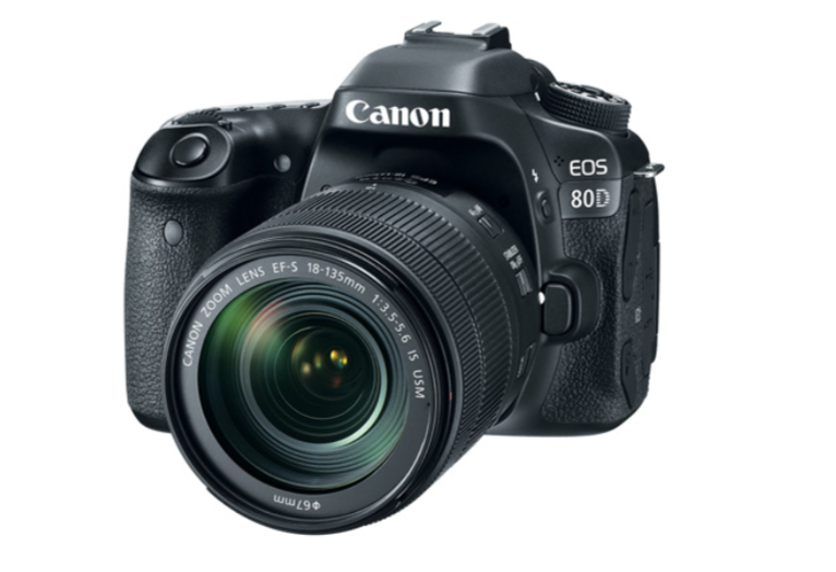  Canon - EOS 80D DSLR Camera  - Black