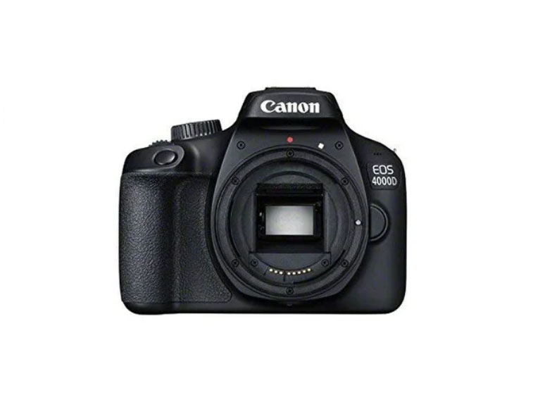 Canon - EOS 4000D DSLR Camera - Black