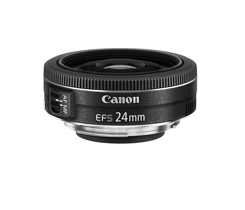 Canon - EF-S 24mm f/2.8 STM Standard Lens for Canon APS-C Cameras