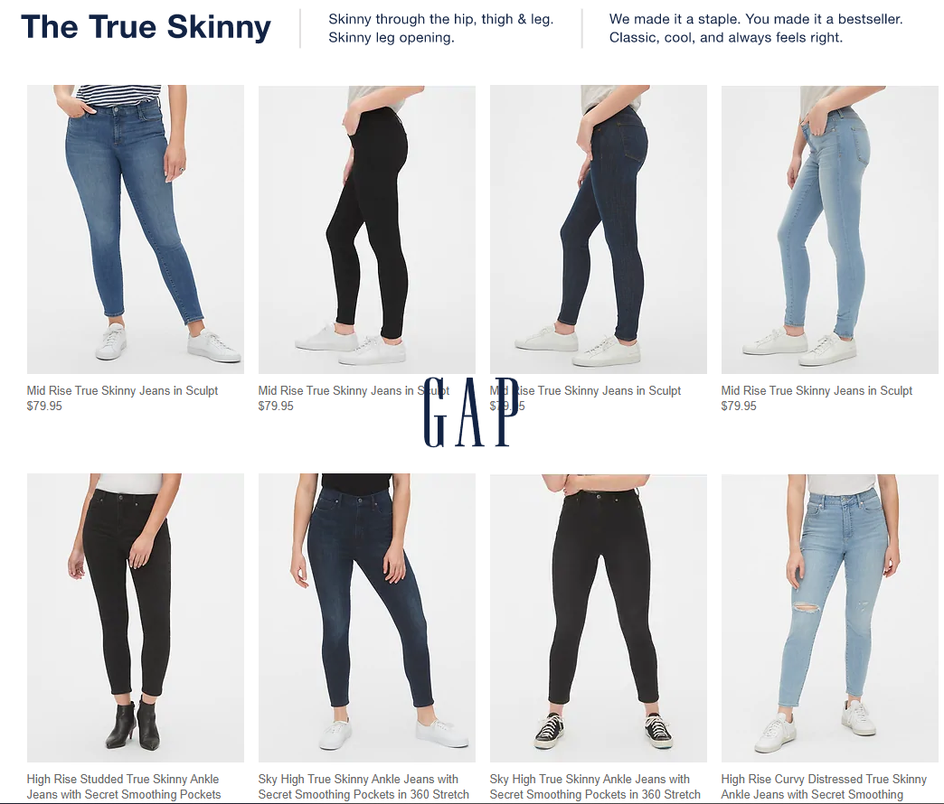 Gap true skinny Jeans